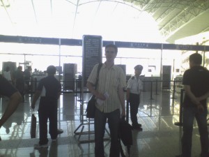 At Changchun Airport